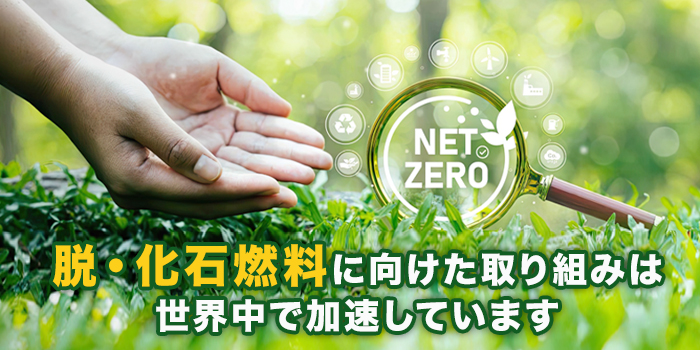 脱・化石燃料を目指した世界の動き